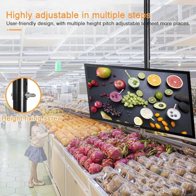 Adjustable Single Screen Tv Wall / Ceiling Mount - 32-70
