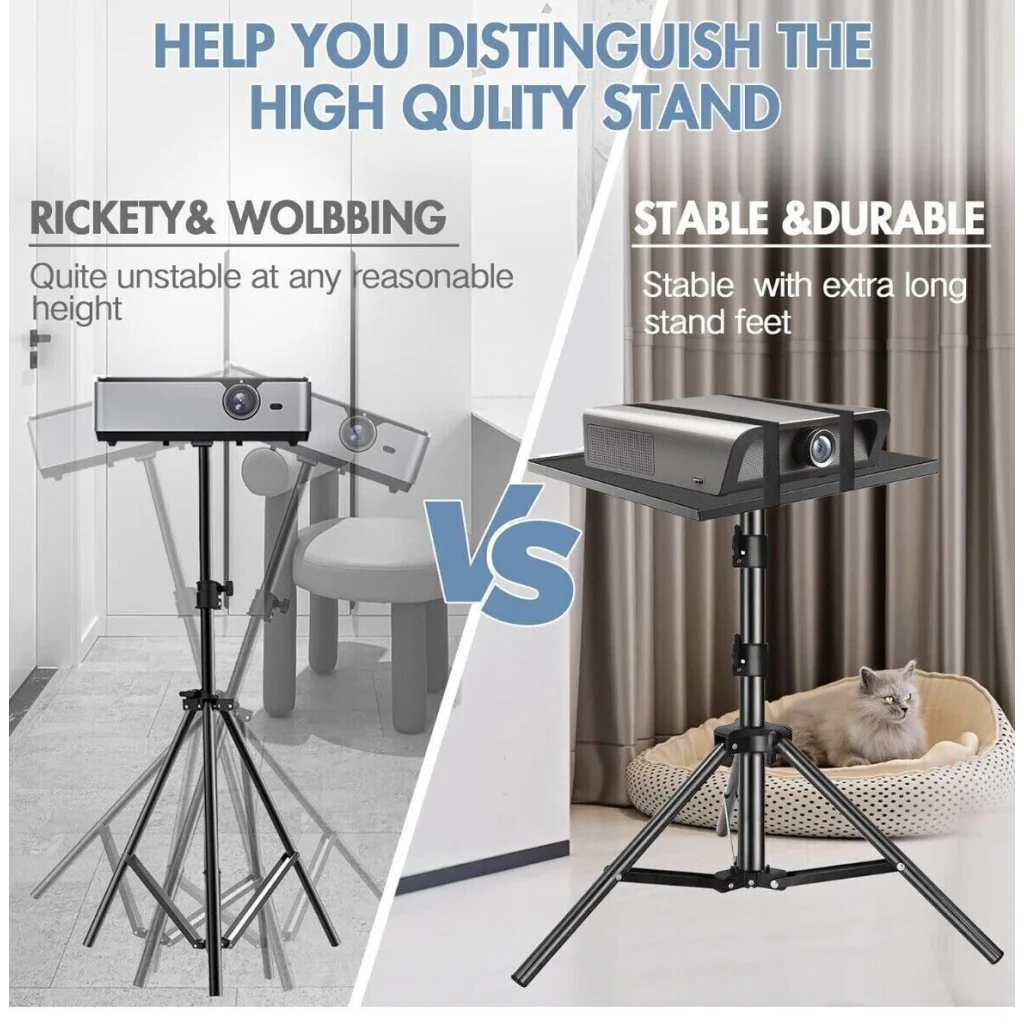 Adjustable Tripod Stand for Projector & Laptop 22-55