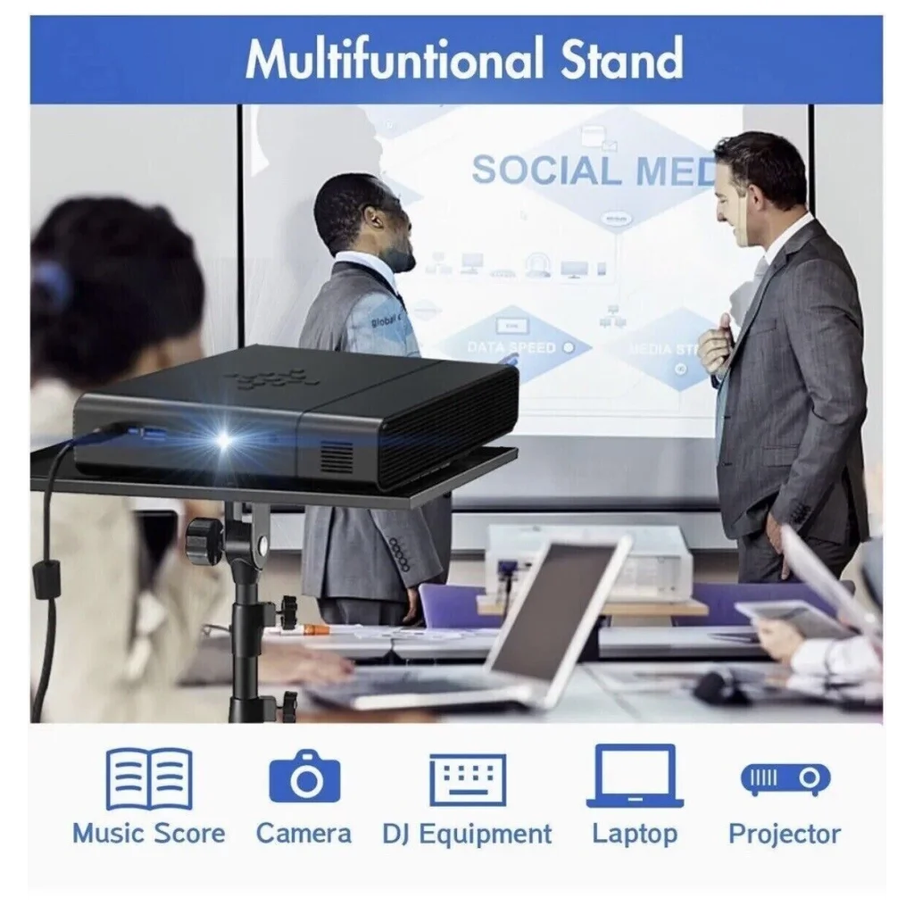 Adjustable Tripod Stand for Projector & Laptop 22-55