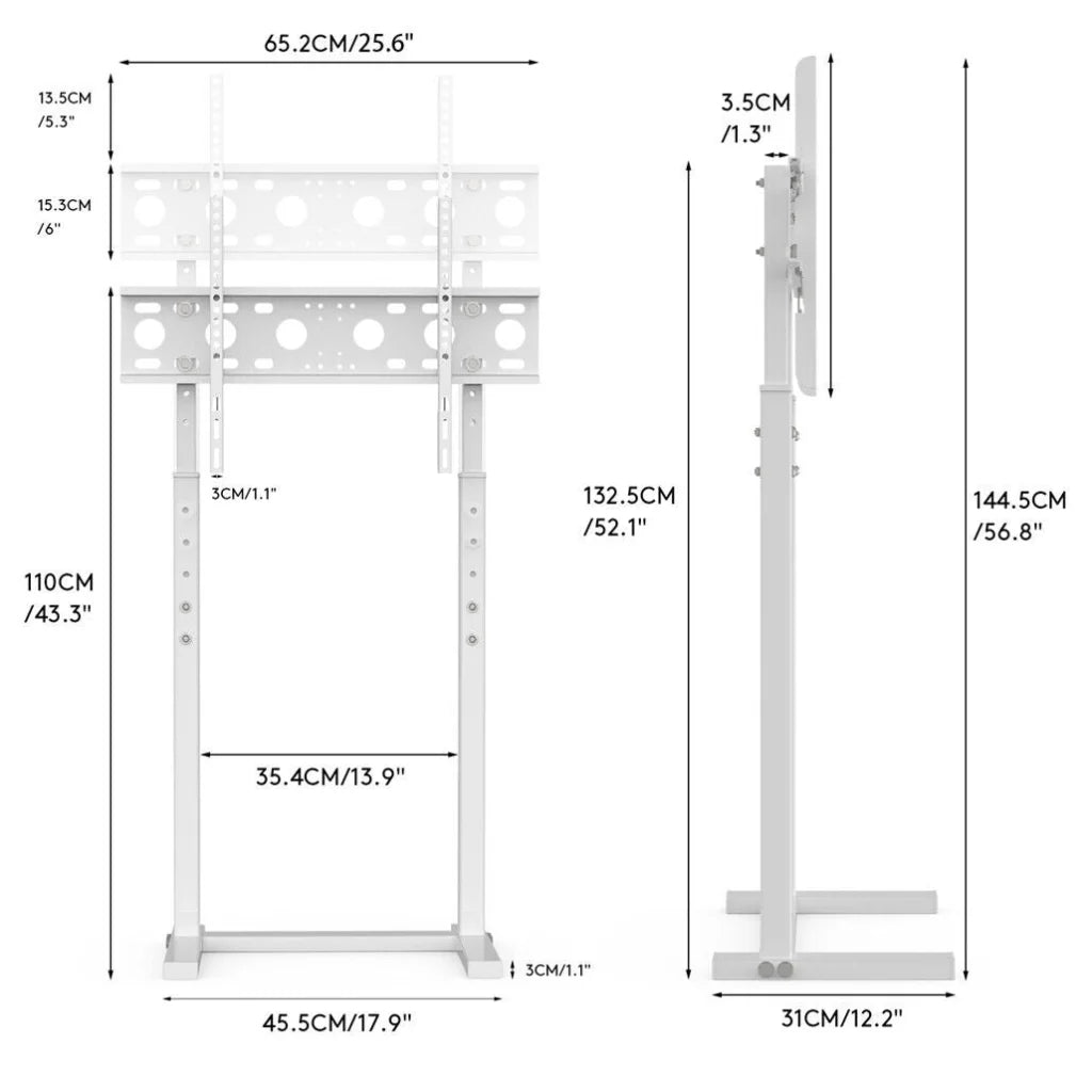 Adjustable TV Stand Base for 32