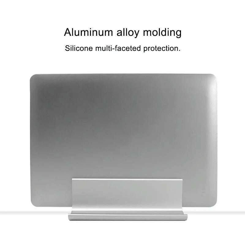Adjustable Vertical Laptop Stand - Portable Aluminum Alloy
