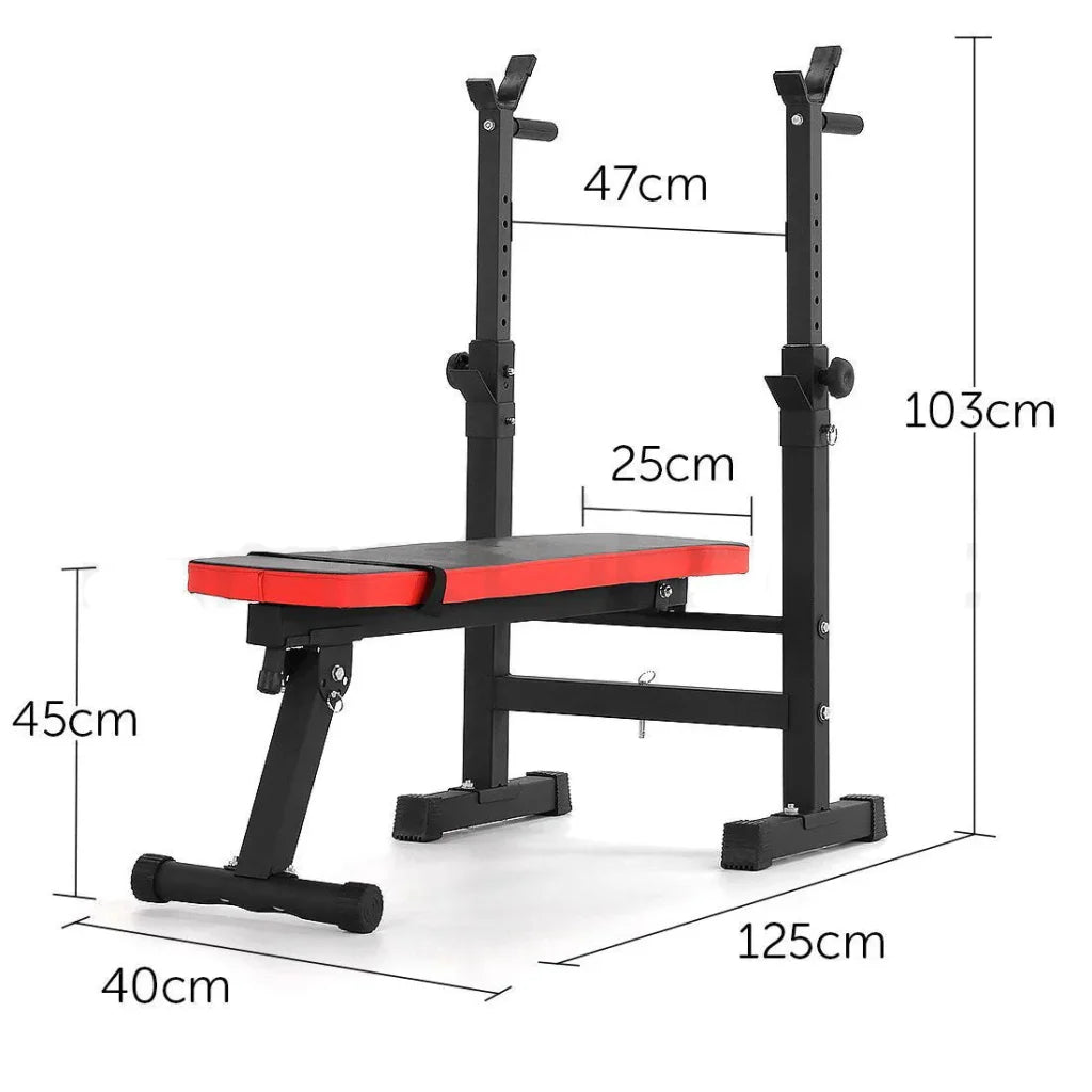 Adjustable Weight Bench Fitness Home Multi Gym Flat Press