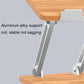 Adjustable Wooden Laptop Stand - Darkwood - Electronics >