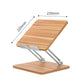 Adjustable Wooden Laptop Stand - Darkwood - Electronics >