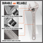 Adjustable Wrench Set 4Pc Heavy Duty Shifter Spanner Wide