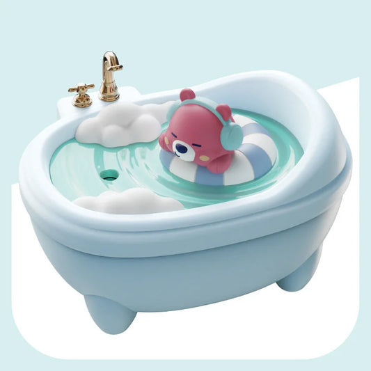Adorable Bathtub Humidifier with Colorful Night Light