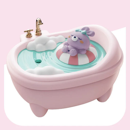 Adorable Bathtub Humidifier with Colorful Night Light