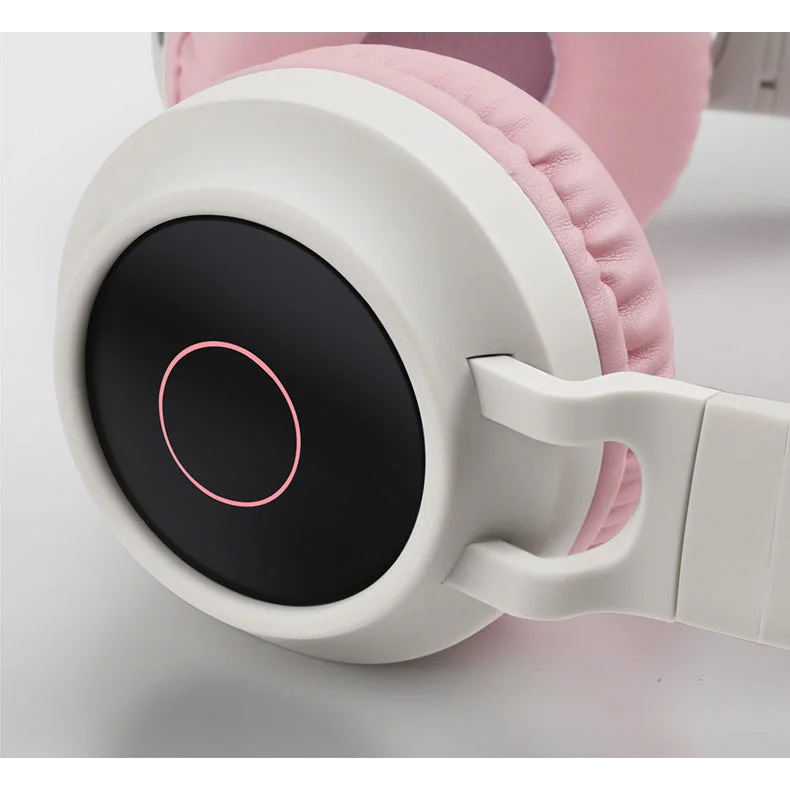 Adorable Cat Ear Wireless Headphones - Bluetooth 5.0
