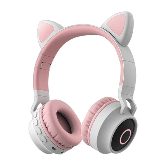 Adorable Cat Ear Wireless Headphones - Bluetooth 5.0