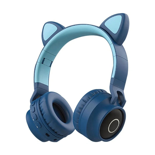 Adorable Cat Ear Wireless Headphones - Bluetooth 5.0