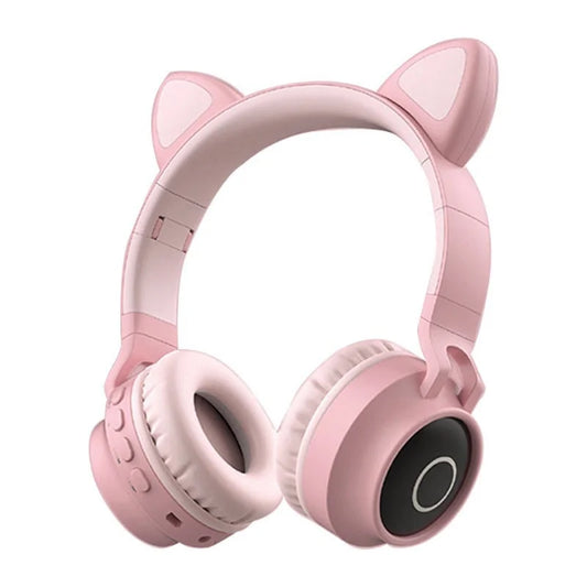 Adorable Cat Ear Wireless Headphones - Bluetooth 5.0