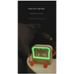 Adorable Toast-Shaped Digital Alarm Clock with Night Light