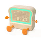 Adorable Toast-Shaped Digital Alarm Clock with Night Light