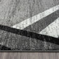 Adore Geometric Textural Rug - Grey - 160x230 - Home &