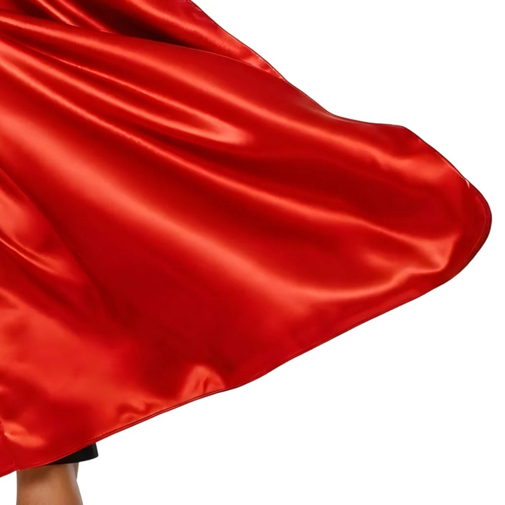 ADULT CAPE Costume Cloak Halloween Fancy Dress Coat Jacket