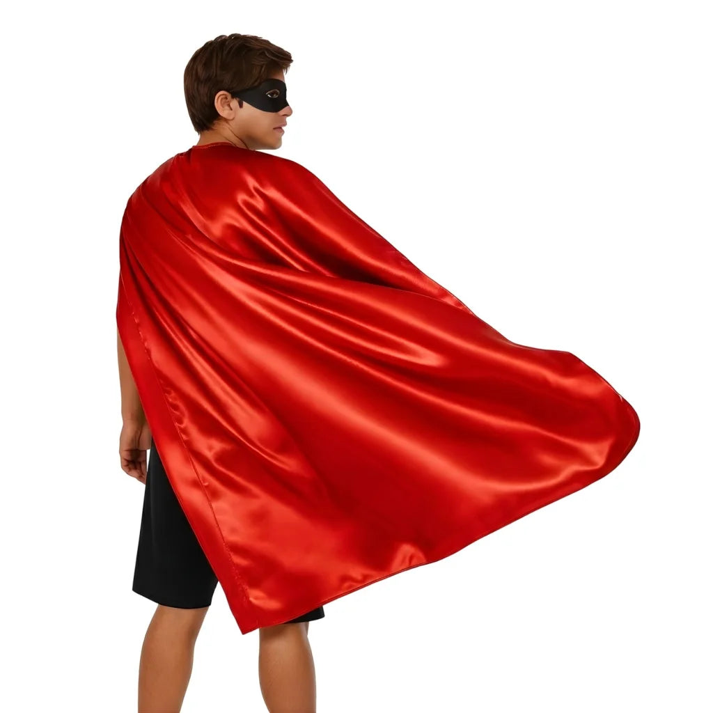 ADULT CAPE Costume Cloak Halloween Fancy Dress Coat Jacket