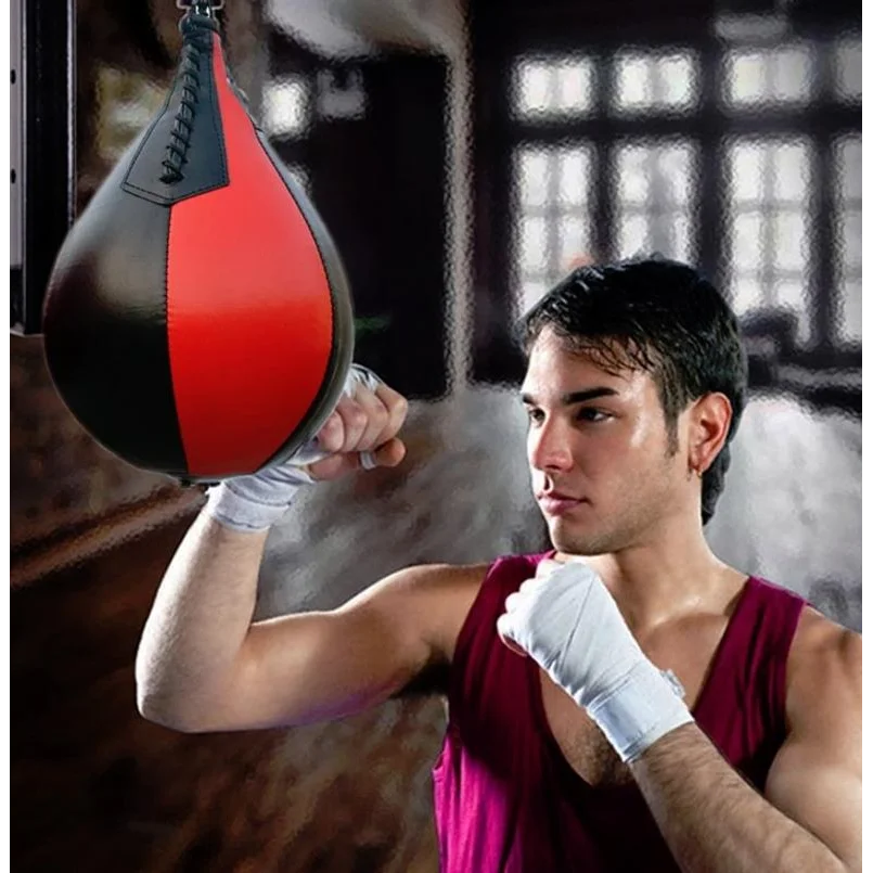 Adult Hanging Speed Ball For Boxing Fitness - Free Punching