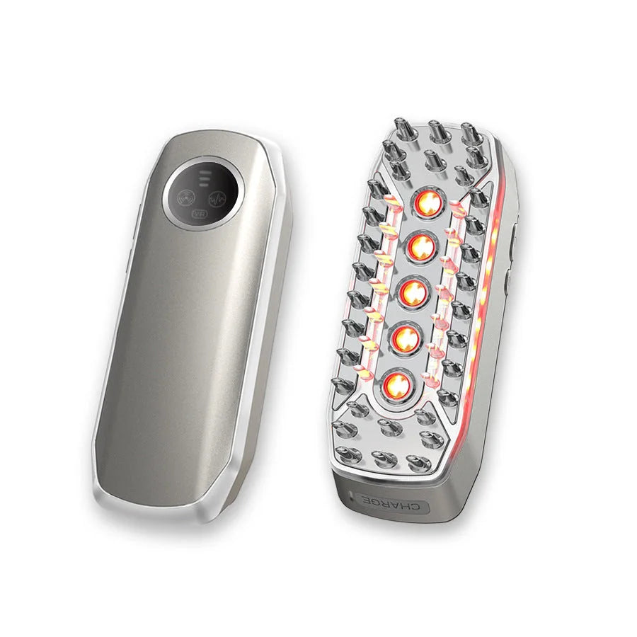 Advanced 4-in-1 Hair Growth Comb with LLLT RF EMS &
