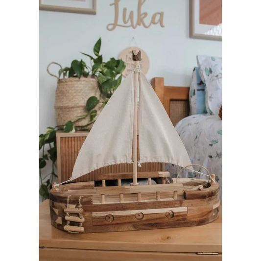 Adventure Ship Wooden Playset
