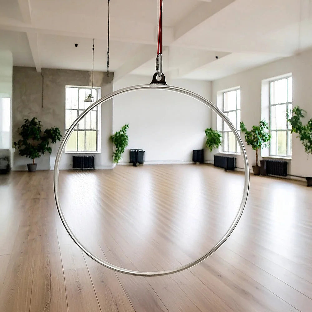 Aerial Yoga Hoop 90CM Lyra Hoop Circus Single Point Aerial