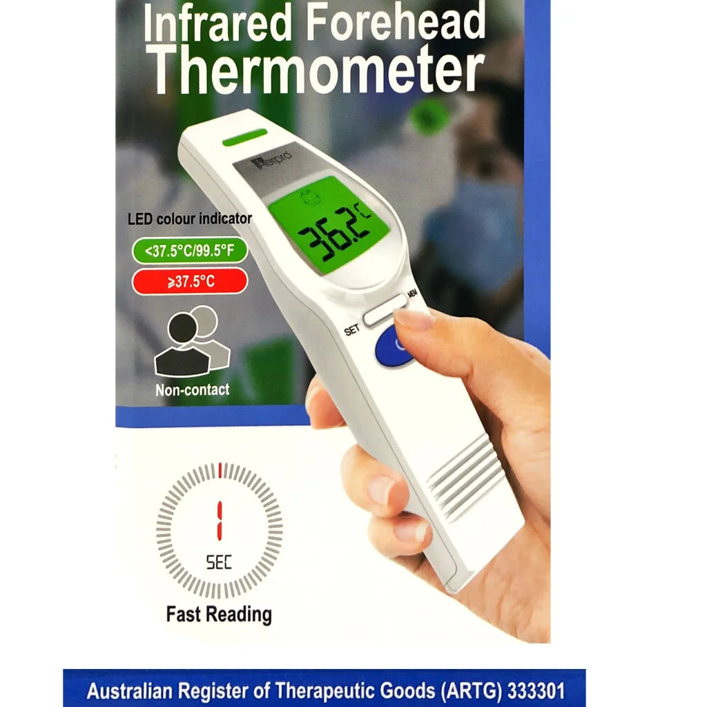 Aerpro Non-Contact Infrared Forehead & Body Thermometer