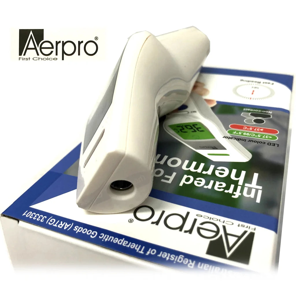 Aerpro Non-Contact Infrared Forehead & Body Thermometer