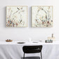 Afternoon Walk Wall Art Canvas 40cmx40cm 2 Sets Gold Frame