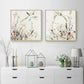 Afternoon Walk Wall Art Canvas 40cmx40cm 2 Sets Gold Frame