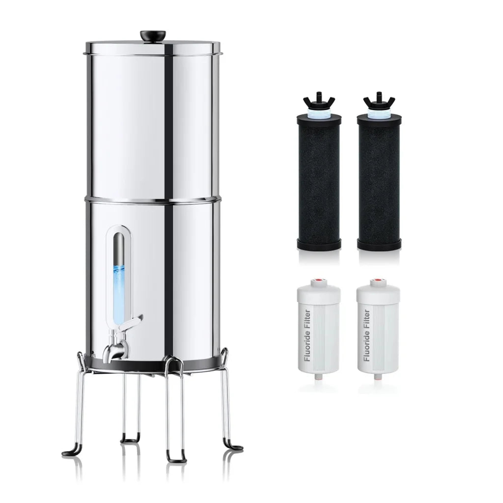 Aimex Portable Water Filter - Gravity-Fed 304 Stainless