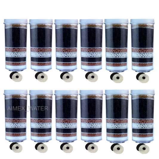 Aimex Water Filter Cartridges 8 Stage x 12 - Appliances
