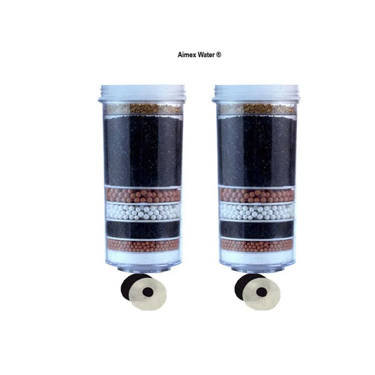 Aimex Water Filter Cartridges 8 Stage x 2 - Appliances