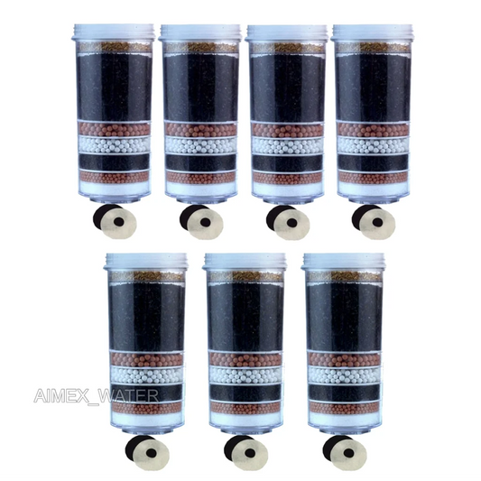 Aimex Water Filter Cartridges 8 Stage x 7 - Appliances