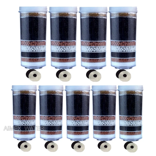 Aimex Water Filter Cartridges 8 Stage x 9 - Appliances