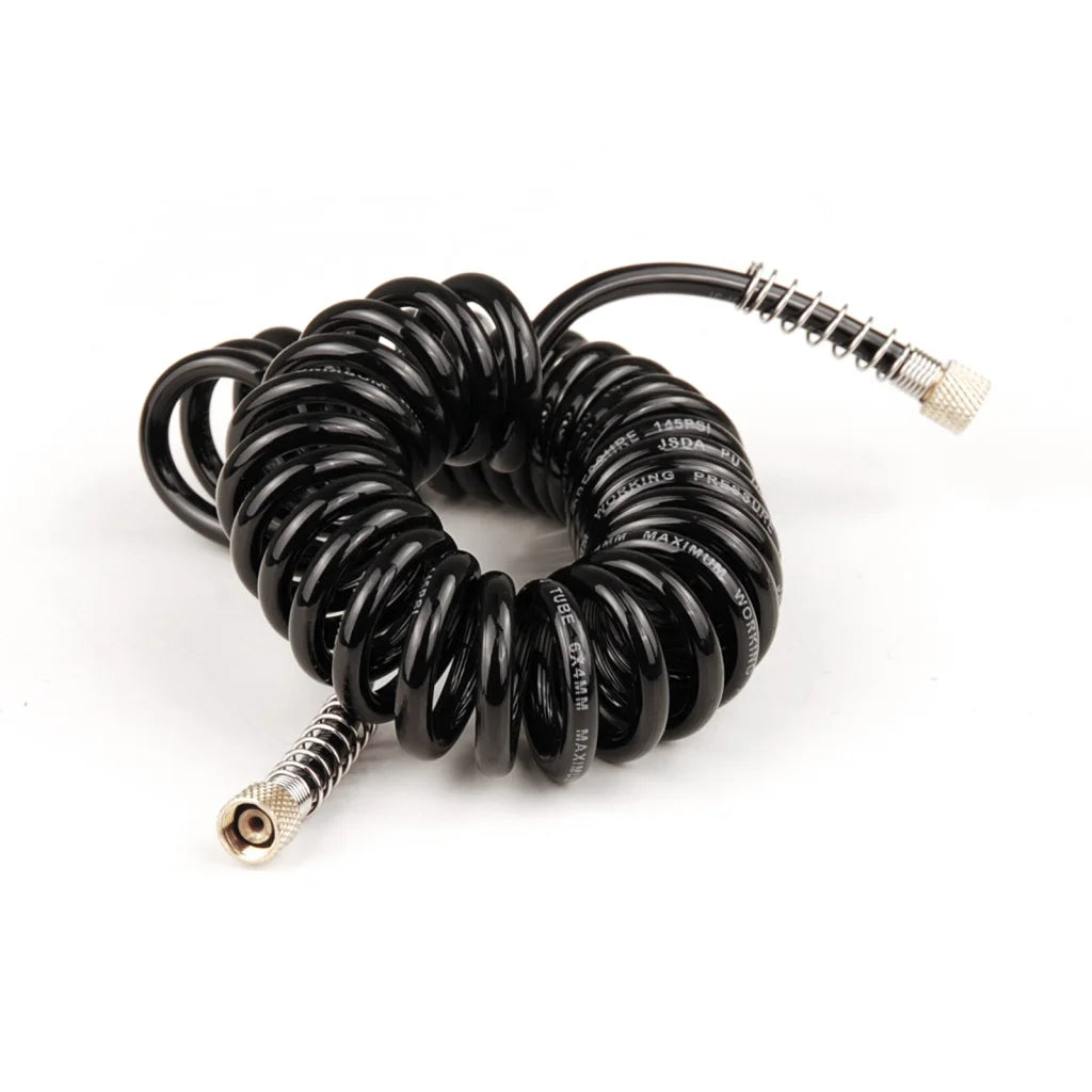 Air Brush Hose Coiled Retractable Compressor 1/8in 3M - 2