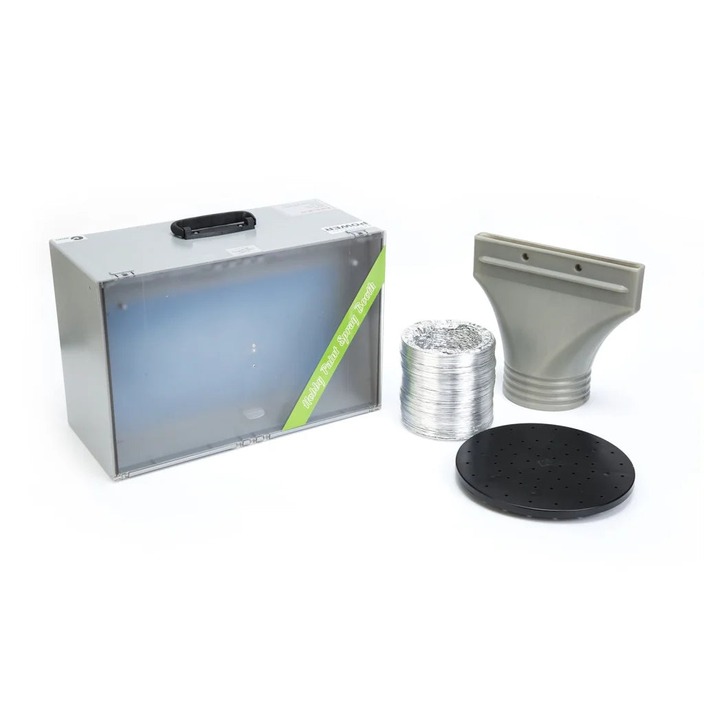Air Brush Spray Booth Portable Exhaust Fan with LED