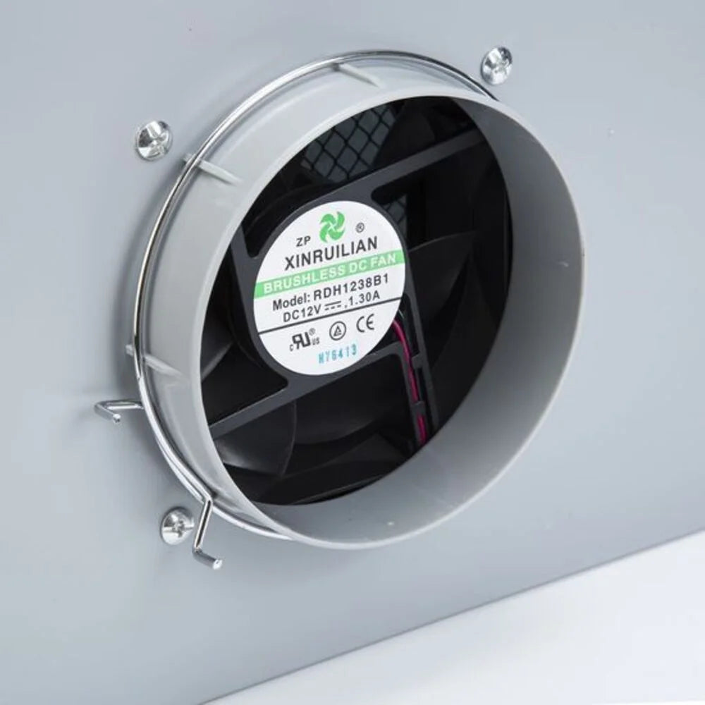 Air Brush Spray Booth Portable Exhaust Fan with LED