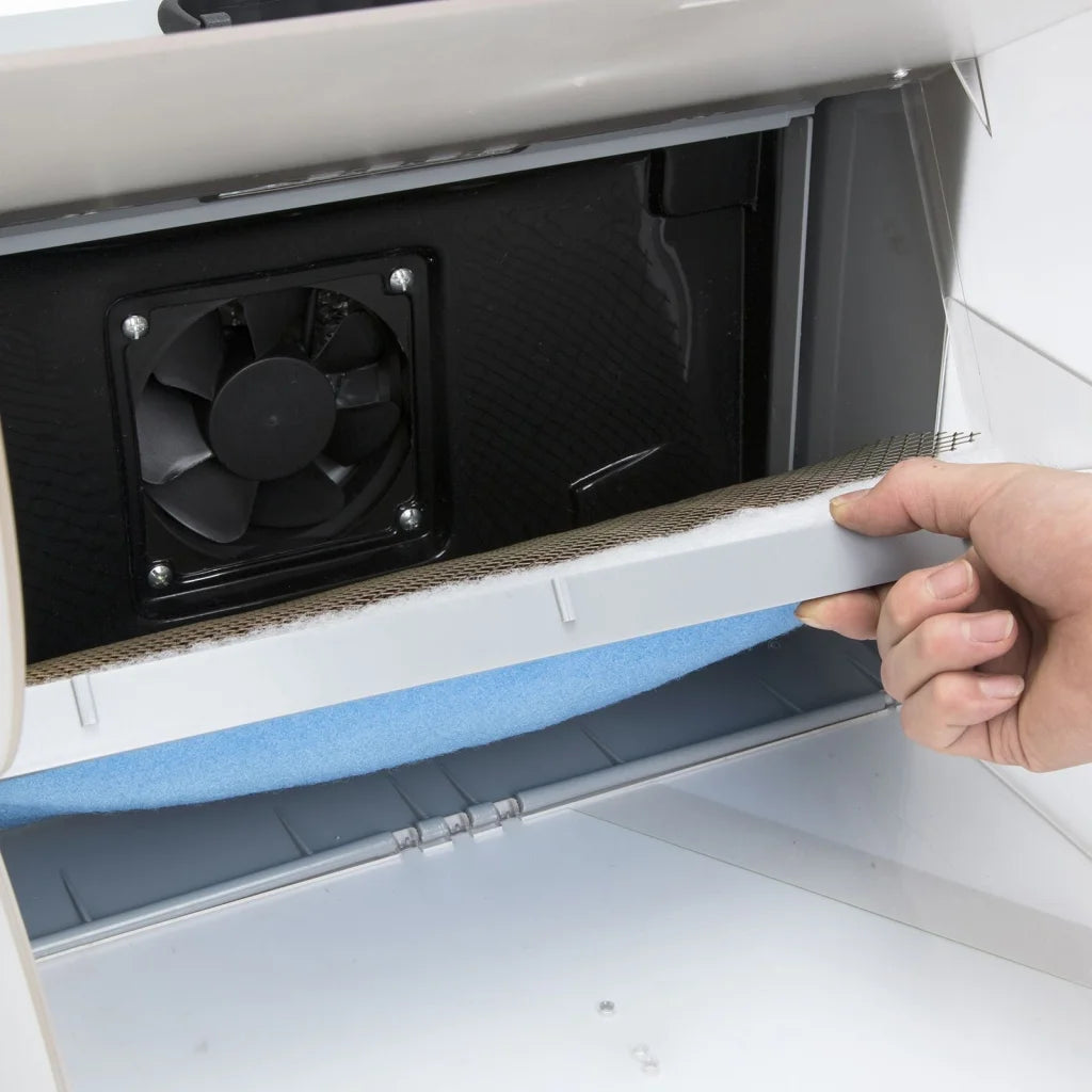 Air Brush Spray Booth Portable Exhaust Fan with LED