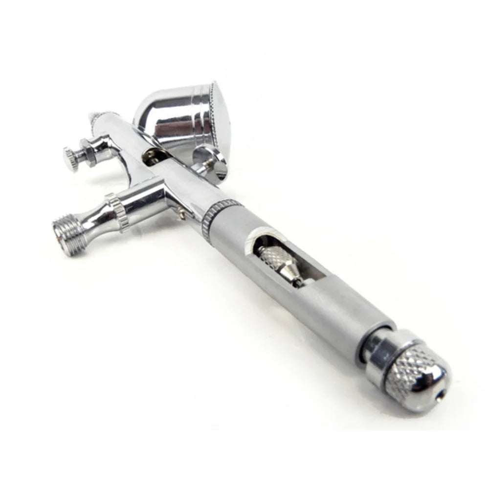 Air Brush Spray Gun Dual Action Micro Air Control Kit 0.2mm