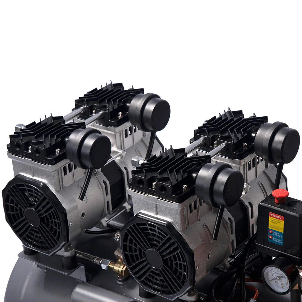 Air Compressor 50L 3.0HP Oil-Free Quiet Portable Inflator