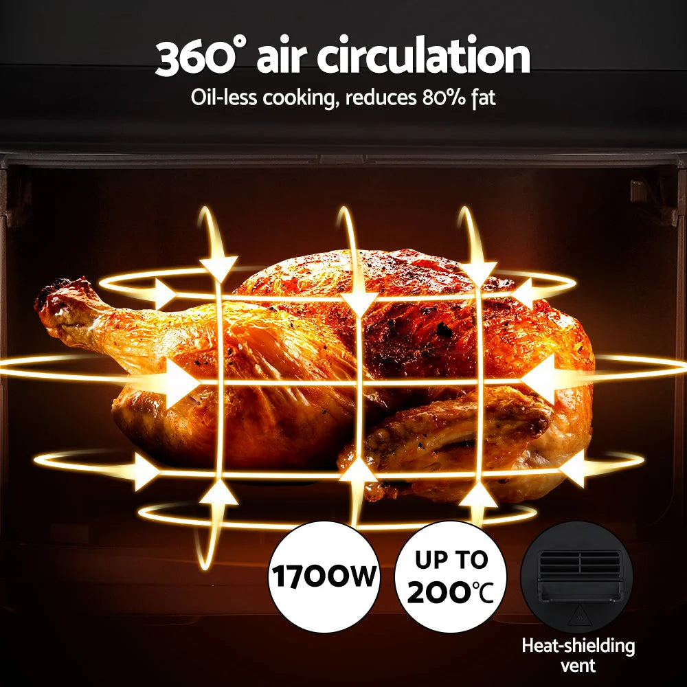 Air Fryer 10L LCD Kitchen Oven - Appliances