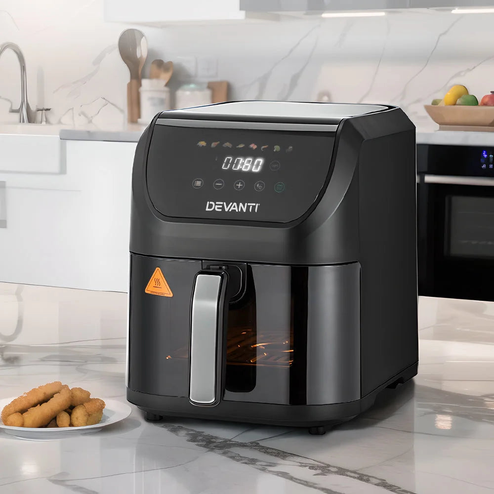 Air Fryer 5L with LCD Touch 1500W - Appliances