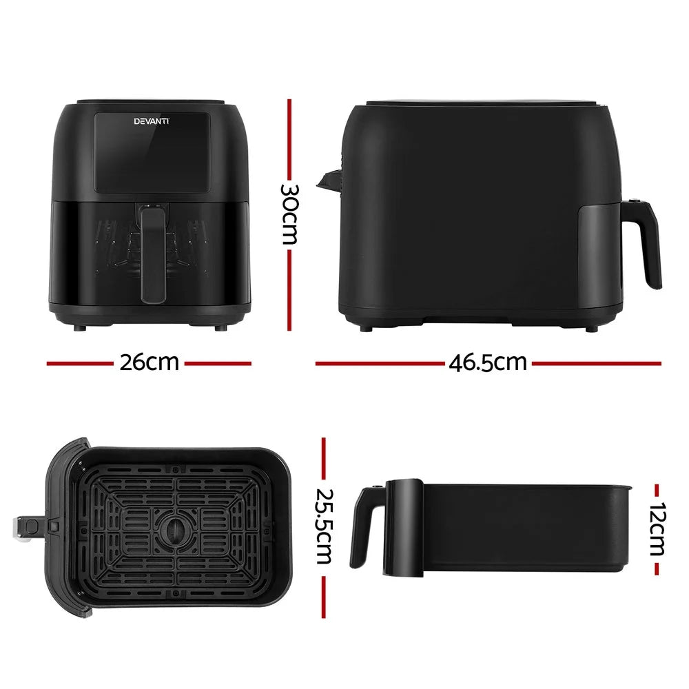 Air Fryer 8L LCD Fryer - Appliances