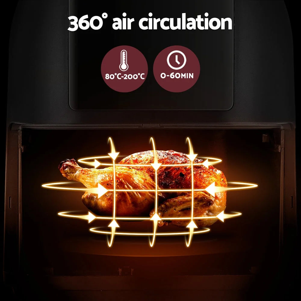 Air Fryer 8L LCD Fryer - Appliances