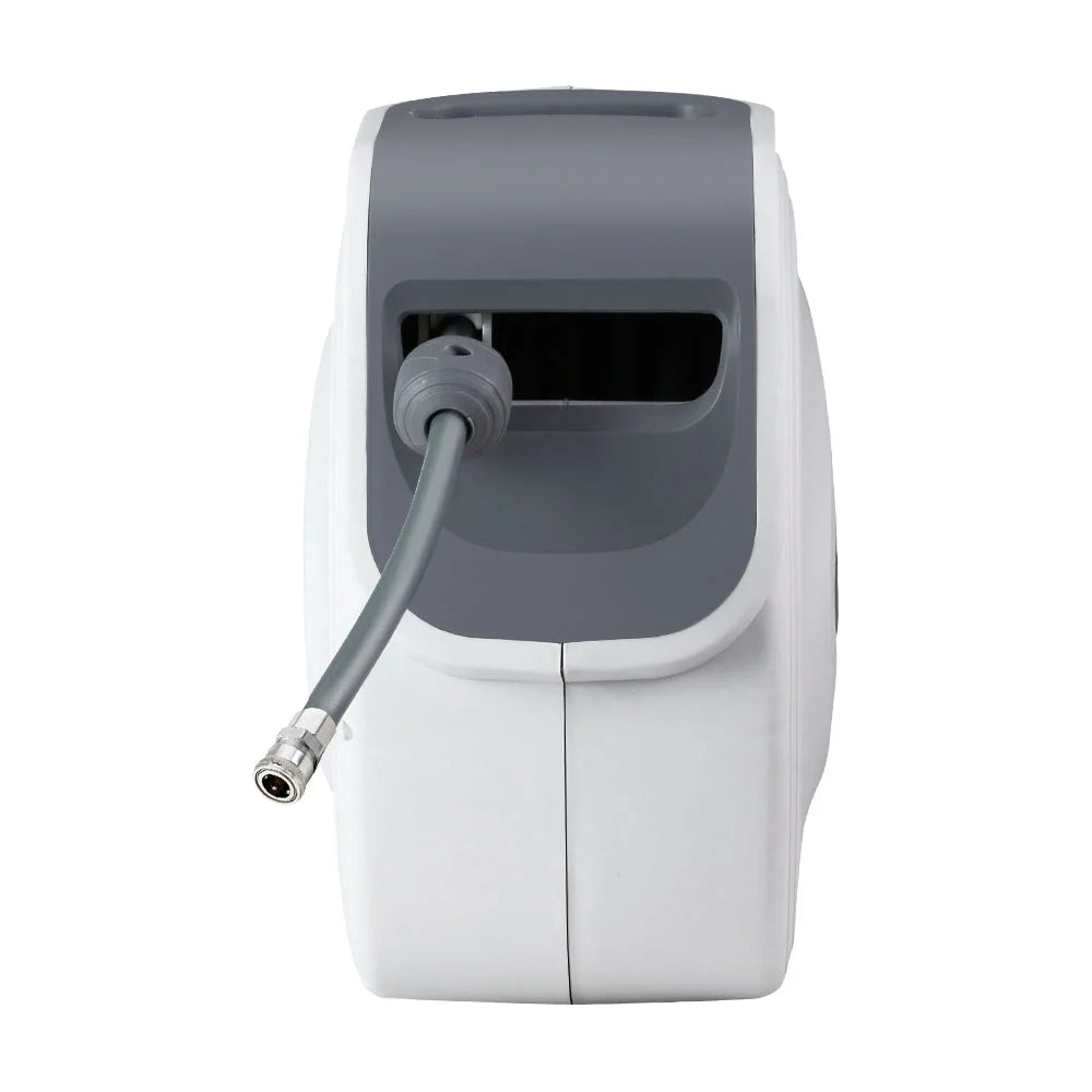 Air Hose Reel 10M Retractable Rewind Swivel Wall Mount