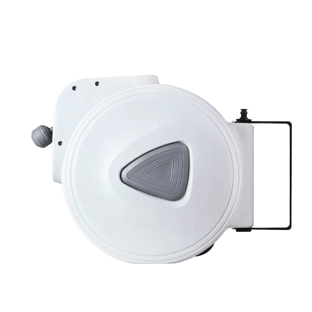 Air Hose Reel 10M Retractable Rewind Swivel Wall Mount