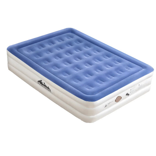 Air Mattress Queen Inflatable Bed 46CM - Cube Air Bed