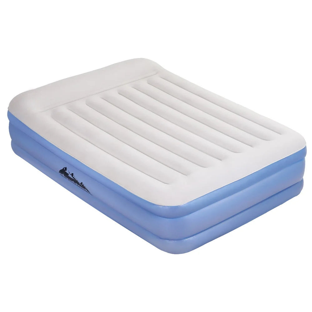 Air Mattress Queen Inflatable Bed 46cm Air Bed - Outdoor
