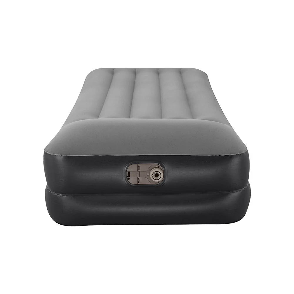 Air Mattress Single Inflatable Bed 46cm Airbed - Black