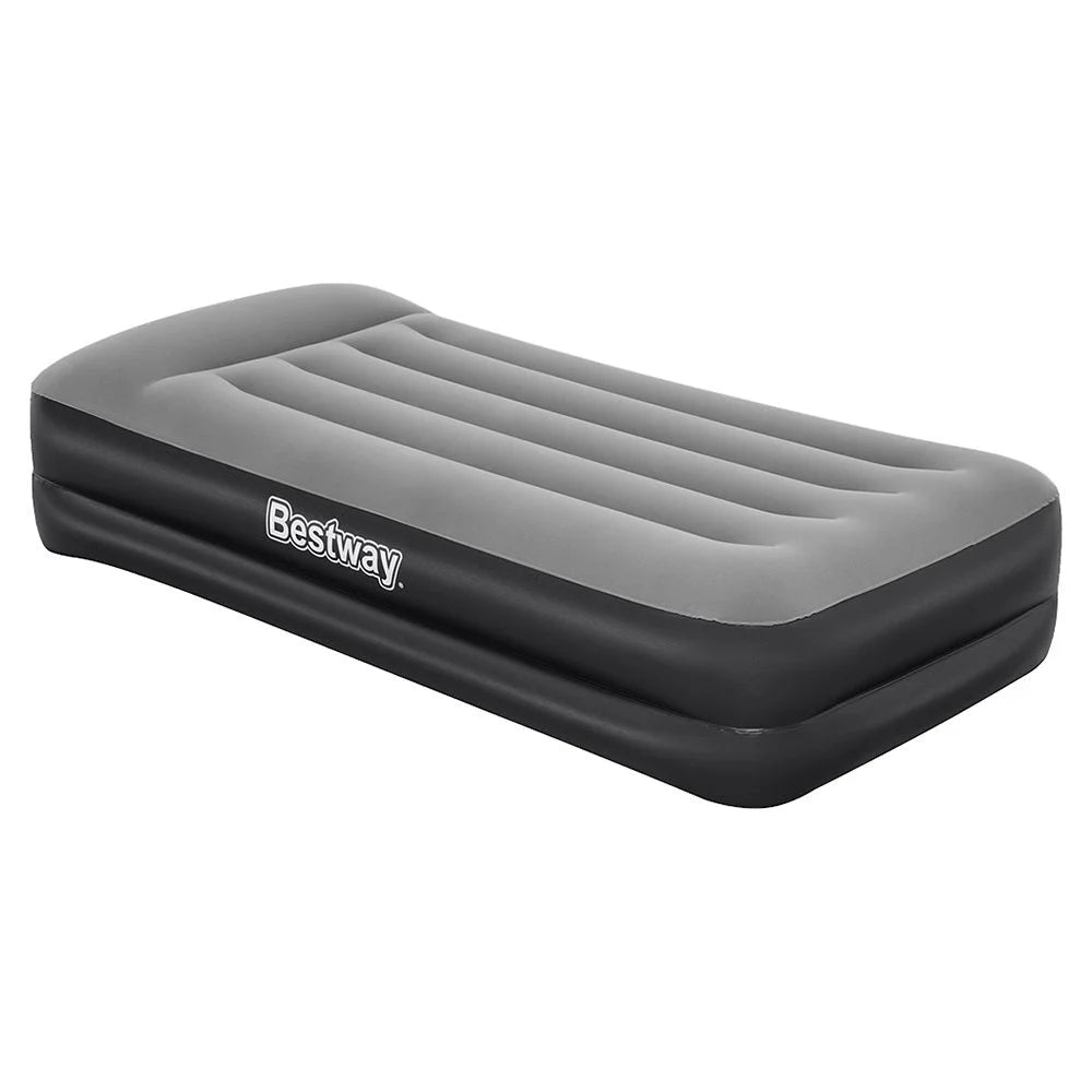 Air Mattress Single Inflatable Bed 46cm Airbed - Black