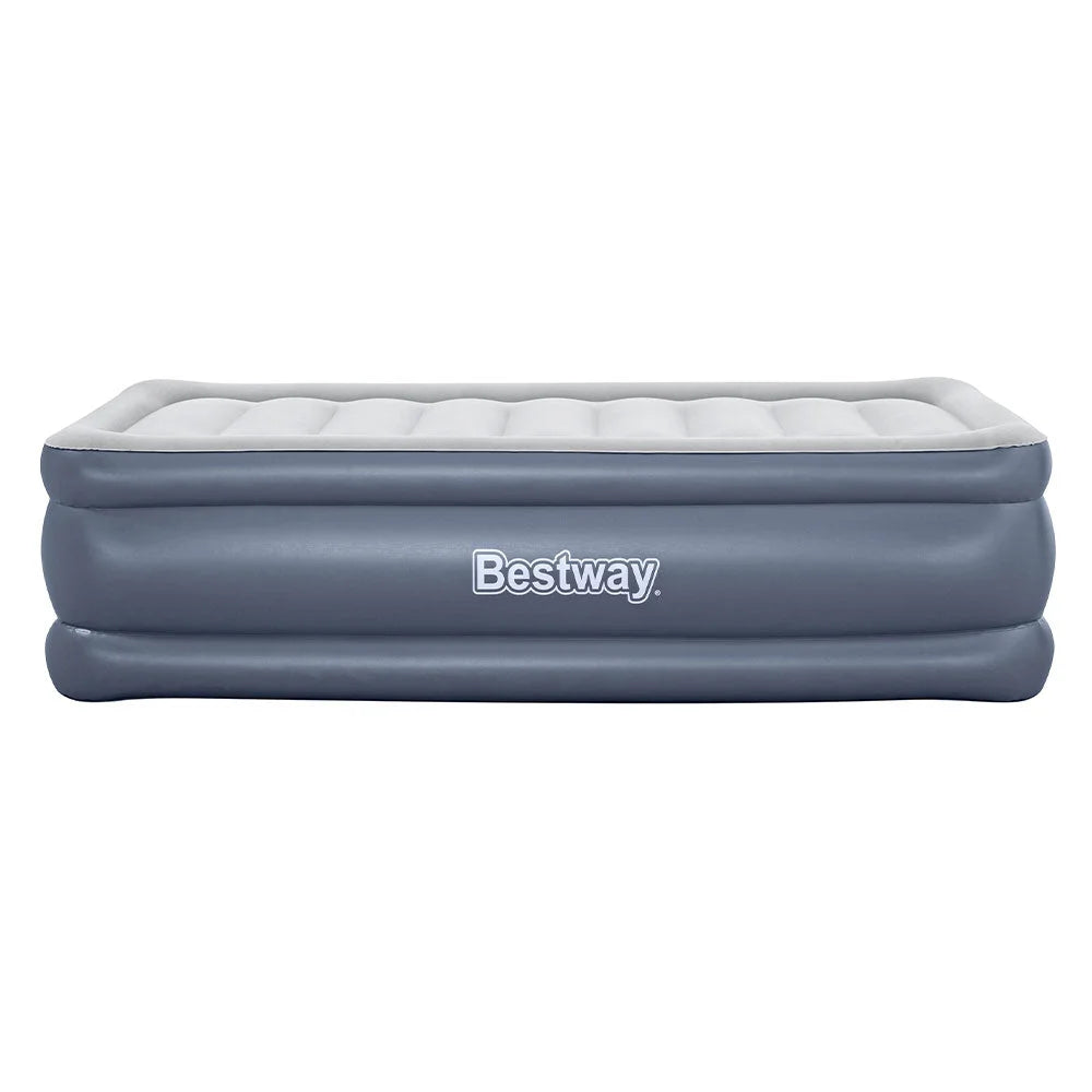 Air Mattress Single Inflatable Bed 51CM Camping Home Outdoor